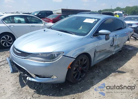 2015 Chrysler 200 C из США, поврежденный, VIN 1C3CCCCB5FN661168